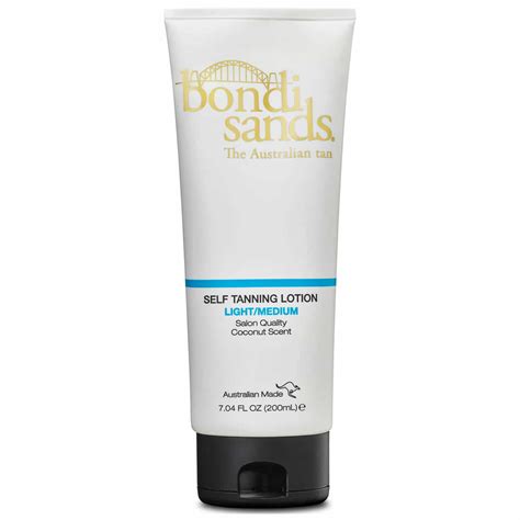 bondi sands tanning products.